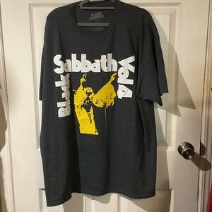 NWOT Black Sabbath Graphic Band Tee